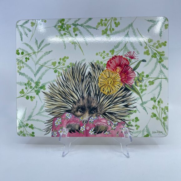 helen ansley brush tucker cork backed placemat set of 6 featuring australian wil - Picture 3 of 8